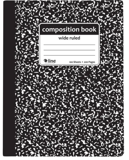 Epic Marble Composition Notebook