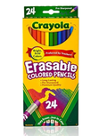 Erasable COLORED PENCILS (24pcs)