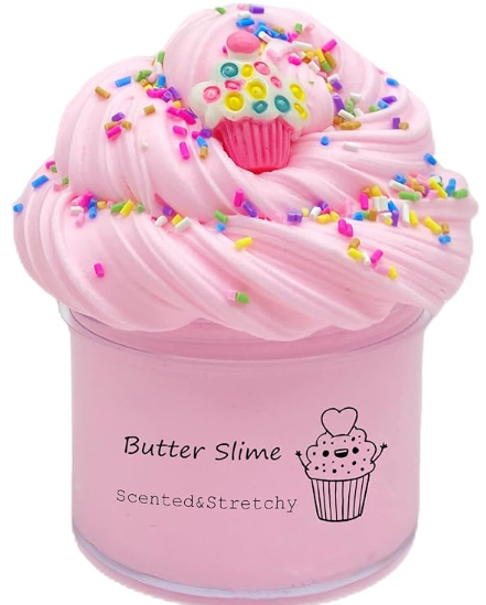 Butter Cake Slime | Scented and Stretchy
