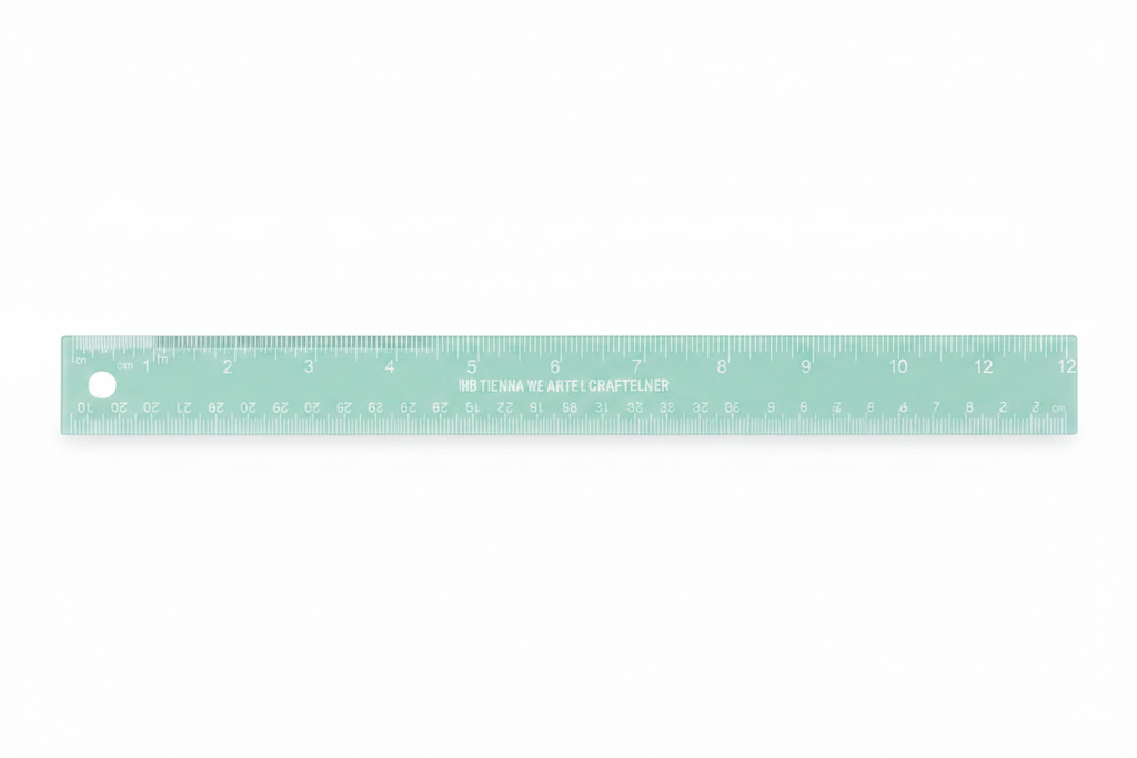 Epic Crafting Ruler | Stainless Steel Turquoise