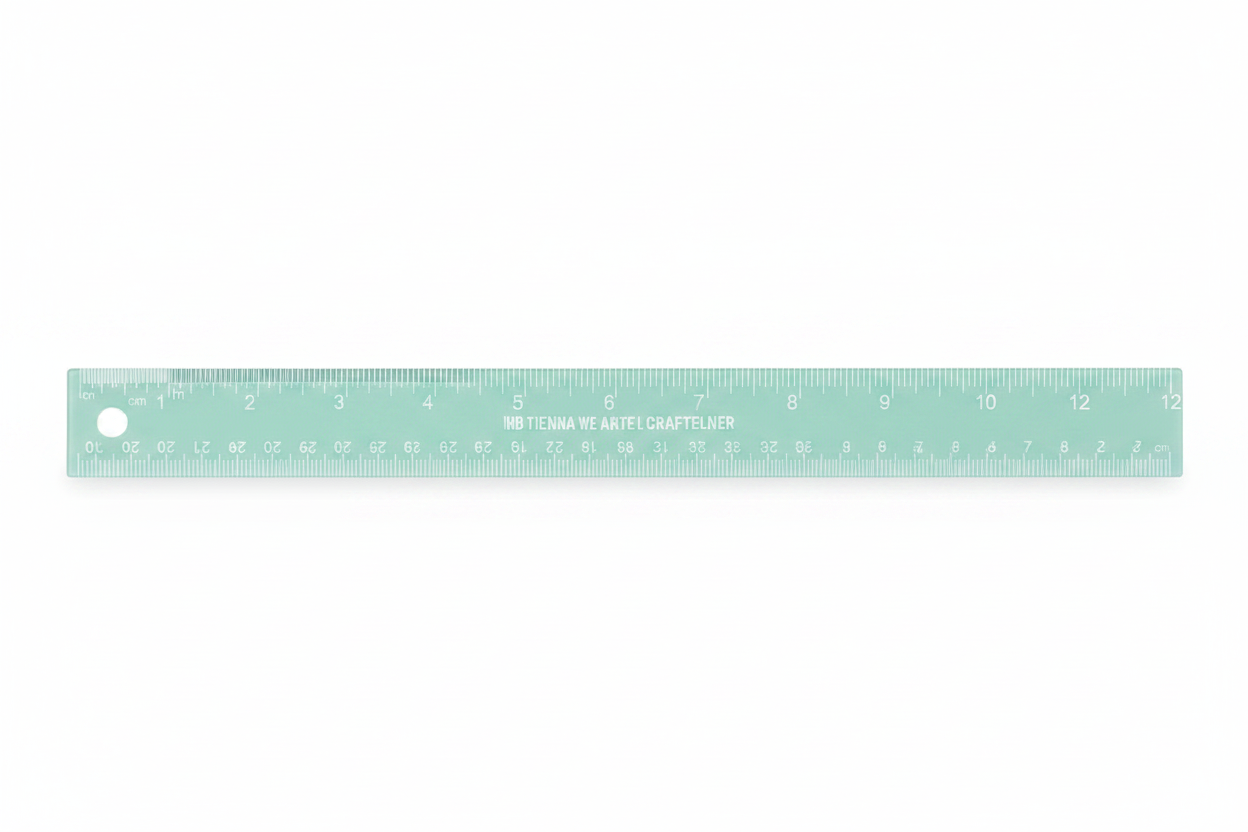 Epic Crafting Ruler | Stainless Steel Turquoise