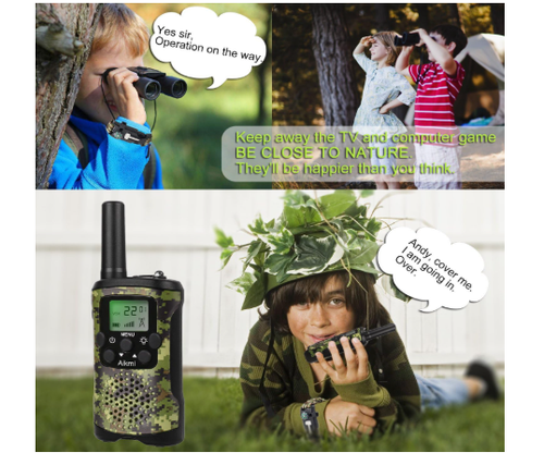 Aikmi Walkie Talkies for Kids Toys and Paracord Bracelets, Gift Boys Girls and more